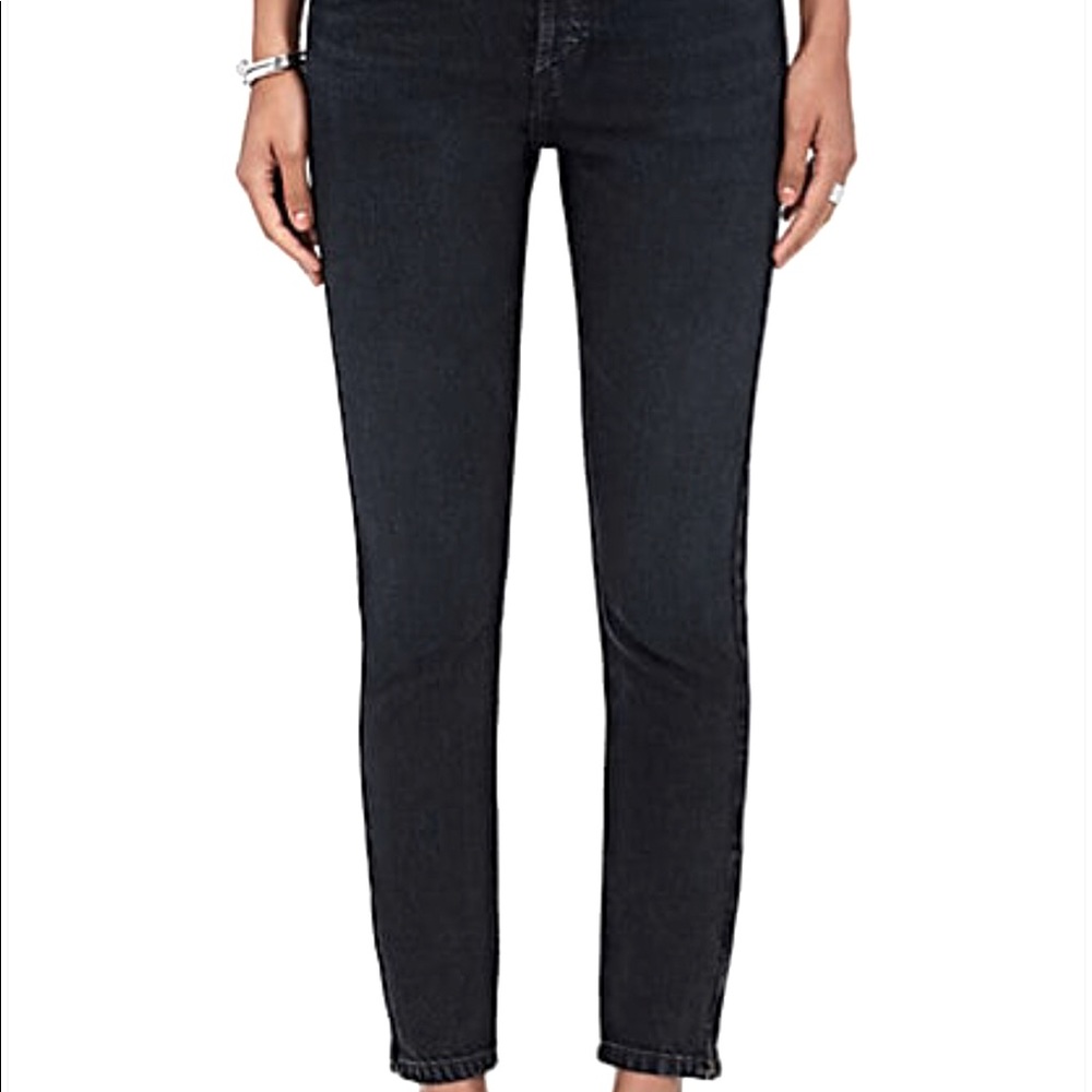 RE/DONE High Rise Ankle Zip( Worn only ONCE)